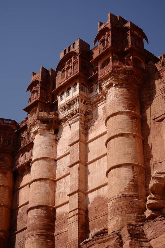 Majestic Fort Architecture - Art Print