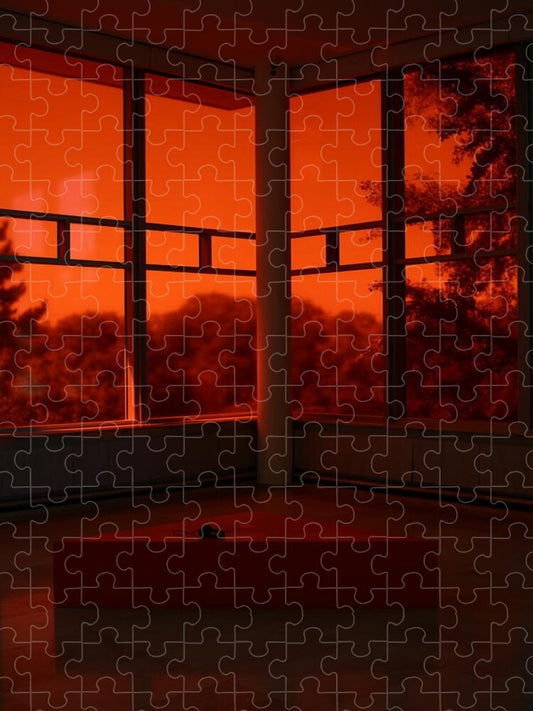 Sunset Through Tinted Windows - Puzzle